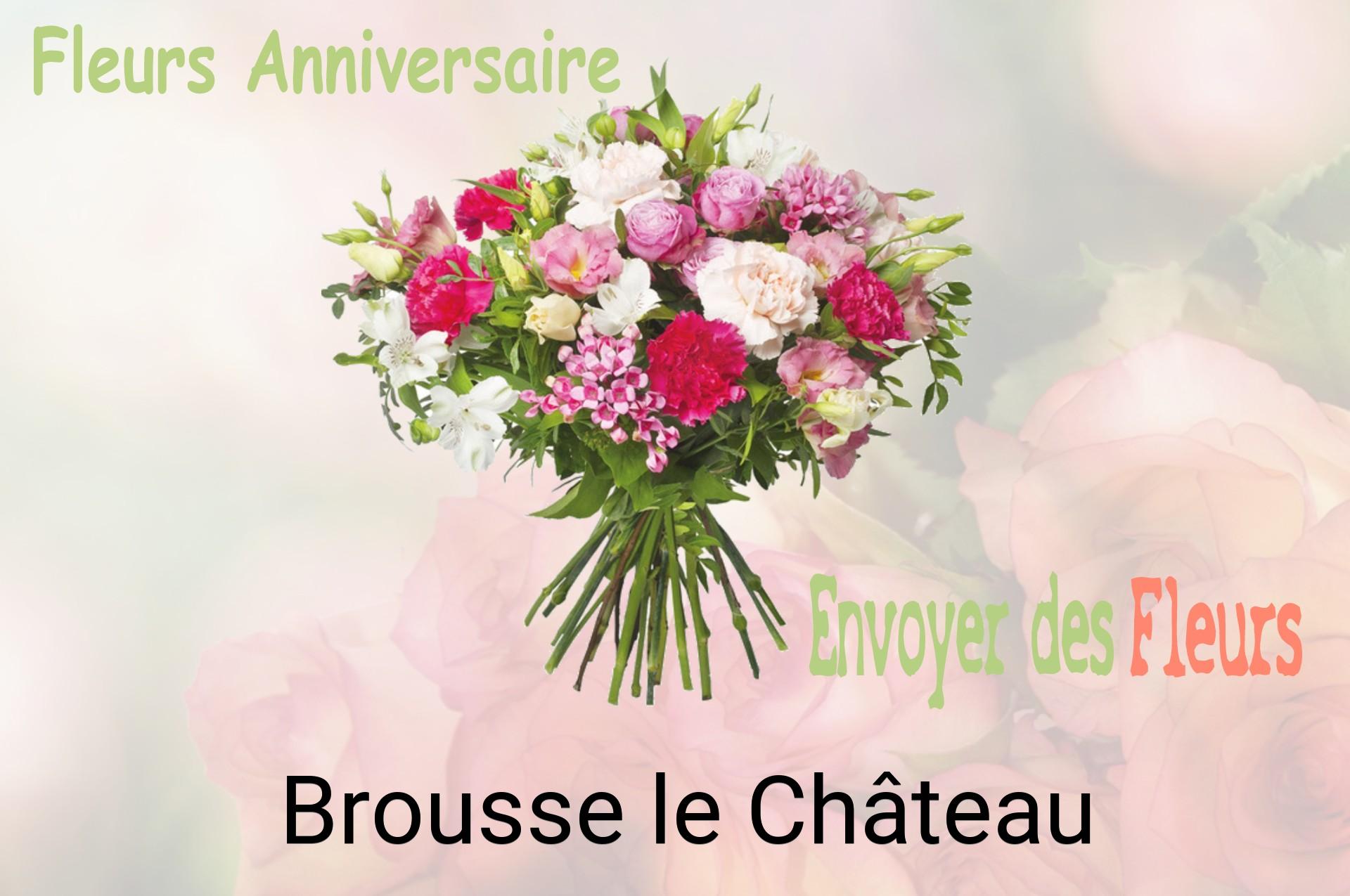Bouquet de fleurs d’anniversaire livré à Brousse-le-Château