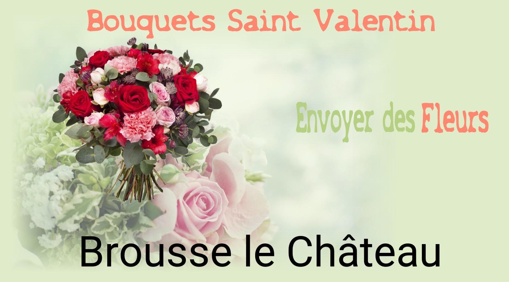 Roses de Saint-Valentin livrées à Brousse-le-Château